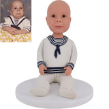 Baby Bobblehead Custom Sitting for Father's Day