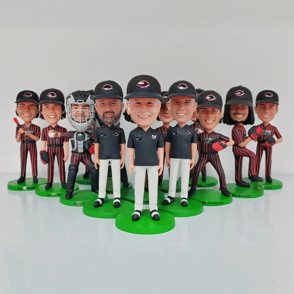 Custom Baseball bulk Team Bobbleheads