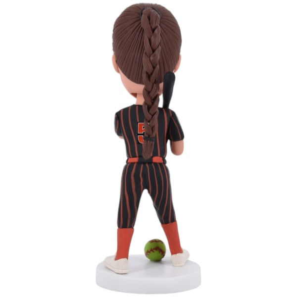 Custom Baseball Batting Bobblehead