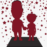 Fully customized Bobbleheads for Two
