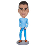 Custom Bubblehead in Jeans