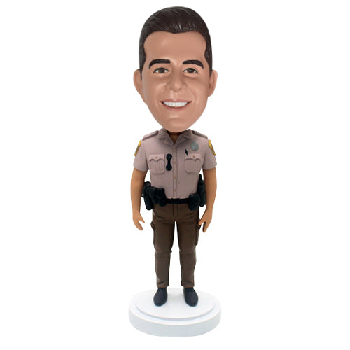 Custom Policeman Personalized Bobblehead