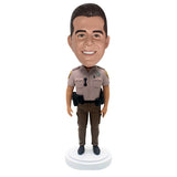 Custom Policeman Personalized Bobblehead