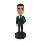 Best Groomsman Bobblehead Doll