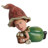 Cabbage-Shaped Bobblehead Custom vegetable figure