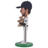 Custom Baseball Bobblehead baseball fans holding dog