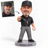 Custom Baseball Umpire Bobblehead from photo