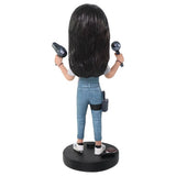 Custom Hairdresser Bobblehead Personalized Hairstylist