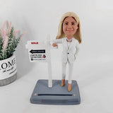 Custom bobble head world's greatest agent real estate