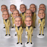 Custom bulk bubbleheads in suit