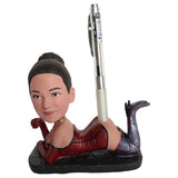 Cute Pen holder Bobblehead Custom for desk organizer