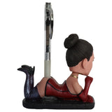 Cute Pen holder Bobblehead Custom for desk organizer