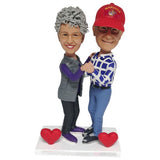 Dancing Couple double bobblehead Custom dancer