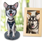 Pet Dog Cat bobblehead fully custom from head to toe
