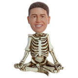 Spooky Halloween Skull Bobblehead Custom