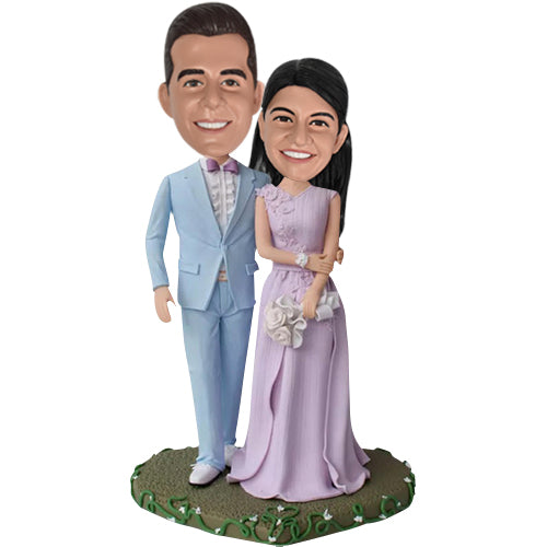 Cake Toppers Personalized Wedding Bobbleheads