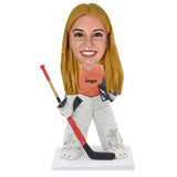 Female Custom Hockey Bobblehead