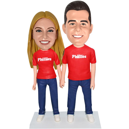 Man and Woman bobbleheads