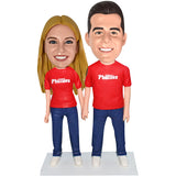 Man and Woman bobbleheads