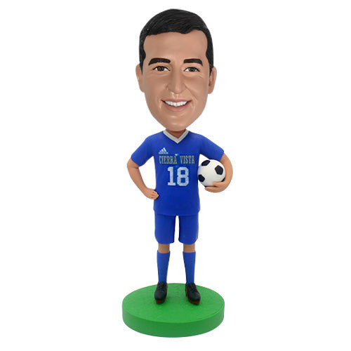 Persoalized Soccer Player Bobbleheads