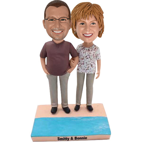 Custom Bobbleheads for Mom and Dad