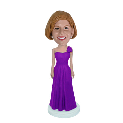Personalized Bridesmaid Bobbleheads Bridal Shower