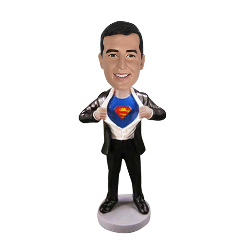 Personalized Bobbleheads Superman Boss