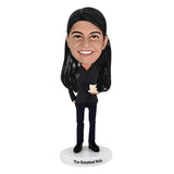 Custom Casual Bobblehead with Coffee Cup