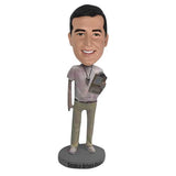 Personalized Coach /Referee Bobbleheads with Clipboard