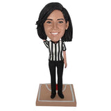 Female Coach/Referee Bobblehead Doll Customized