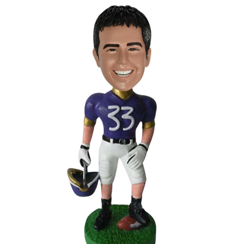 Personalized Bobblehead Rugby