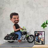 Harley Davison Motorcycle Bobblehead custom